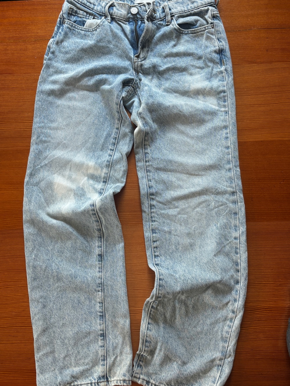 ULTRA rare pre bleached vintage archive Jeans Low waited relaxed look